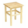 Holzhocker-hartholz
