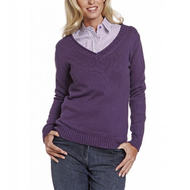 Damen-pullover-violett
