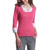 Damen-pullover-rosa