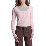 Damen-cardigan-rosa