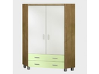 Eck-kleiderschrank-2-tuerig