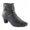 Damen-stiefelette-grau