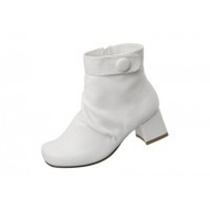 Stiefelette-weiss