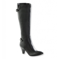 Damen-stiefel-glattleder