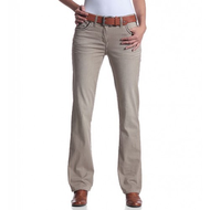 Damen-jeans-beige