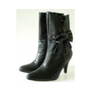 Damenstiefel-schwarz