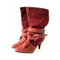 Damenstiefel-rot