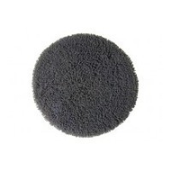 Badteppich-schwarz-rund