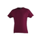 Herren-t-shirt-weinrot