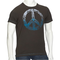 Herren-t-shirt-braun