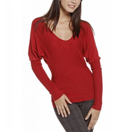 Damen-pullover-rot