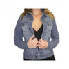 Damen-jeansjacke-blau