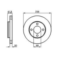 Audi-80-bremsscheibe