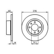 Citroen-c5-bremsscheibe