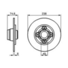 Renault-19-bremsscheibe