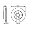 Toyota-carina-bremsscheibe