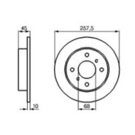 Nissan-almera-bremsscheibe