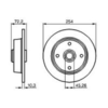 Mazda-626-bremsscheibe