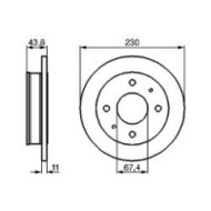 Hyundai-atos-bremsscheibe