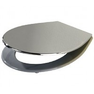 1x Paar Verchromte WC Sitz Scharniere Für Holz Sitze Armaturen Toilettendeckel 