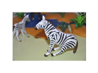 Zebra-sitzend