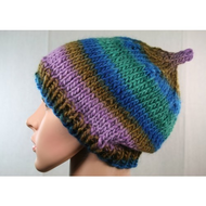 Beanie-gestreift