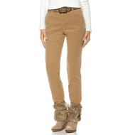 Damen-cord-hose-beige