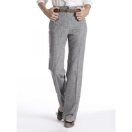 Leinen-hose-grau