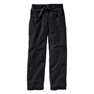 Eddie-bauer-leinenhose-schwarz