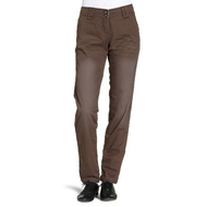 Damen-hose-braun-denim
