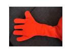 Eine-hand-des-kissens