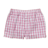 Damen-short-pink-kariert