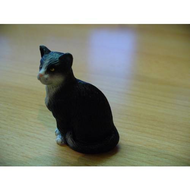 Katze-sitzend