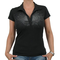 Polo-girlie-shirt-schwarz