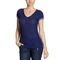 Edc-by-esprit-damen-t-shirt-blau