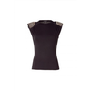 Damen-shirt-schwarz-jersey