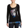 Desigual-damen-shirt-schwarz