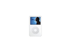 Man-sieht-den-ipod-in-weiss-von-vorne-es-wird-gerade-ein-musikvideo-abegspielt