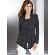 Shirtjacke-schwarz-groesse-40