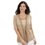 Shirtjacke-beige