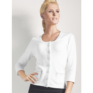 Strickjacke-weiss-groesse-38