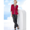 Strickjacke-rot-groesse-48