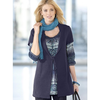 Strickjacke-marine-groesse-50