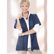 Strickjacke-marine-groesse-46
