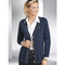 Strickjacke-marine-groesse-44