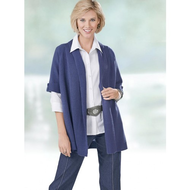 Strickjacke-marine-groesse-40