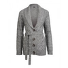Strickjacke-grau-groesse-s