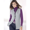 Strickjacke-grau-groesse-50