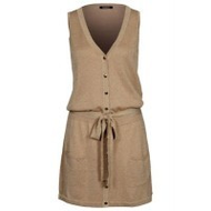 Strickjacke-gold