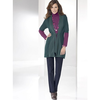 Strickjacke-dunkelgruen
